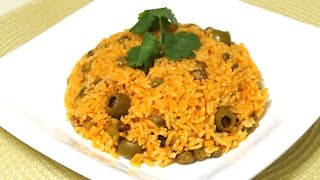 Rice with Pigeon Peas (Arroz Con Gandules) - Moro de Guandules Dominicano