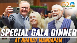Exclusive visuals from Gala dinner during G20 Summit at Bharat Mandapam