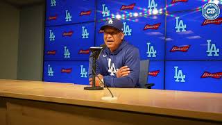 Dodgers pregame: Dave Roberts explains Dalton Rushing decision & Austin Barnes DFA
