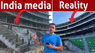 What India media showing vs reality of Gaddafi construction