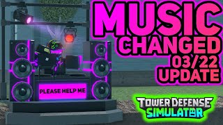 Neon Rave DJ Music CHANGED, Hardcore is IMPOSSIBLE, Tanks attack when DEAD - Tower Defense Simulator