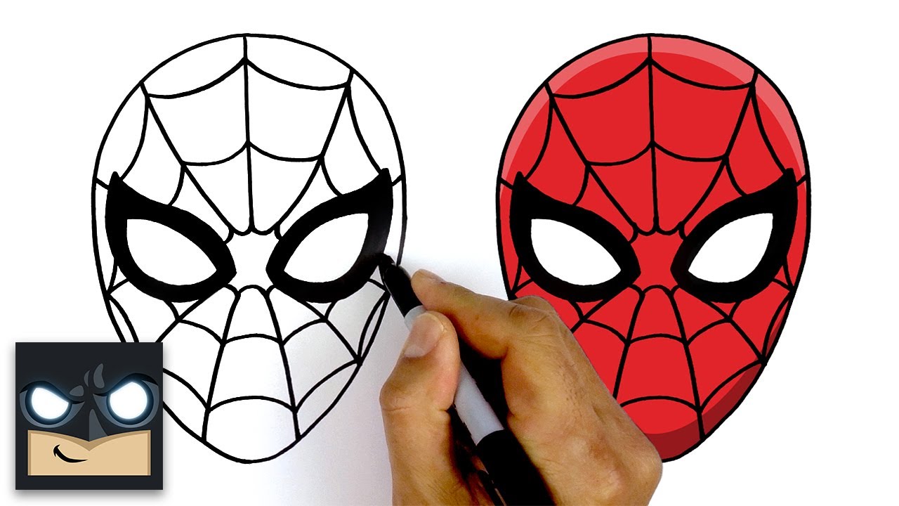 How To Draw Spider Man Step By Step Tutorial Youtube How To Draw Spider Man Step By Step Tutorial Youtube
