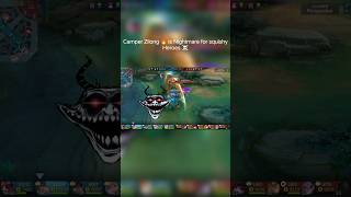 Insane  Zilong🔥 damage #mlbb #mlbbcreatorcamp #feedshorts #mlbbshorts #mobilelegends #zilong