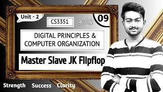 Master Slave JK Flipflop in Tamil | Digital Principles and Computer Organization in Tamil | Unit 2