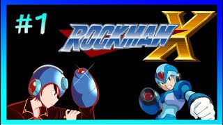 【ロックマンX】【#1】ロックマンX初見実況！Xシリーズもクリア目指してがんばるぞい！［ゲーム配信］