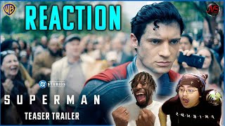 Superman | Official Teaser Trailer | REACTION