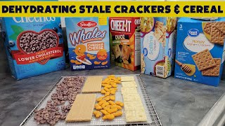 Dehydrate Stale Crackers \u0026 Cereal | Refresh Stale Pantry Items | Dehydrating Tips