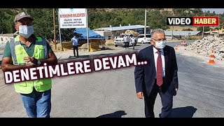 Büyükkılıç’tan yol denetimi