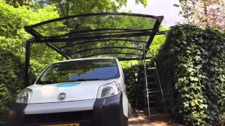 Carport ecologisch laten reinigen? Dan kan met stoom bij The Parkwash