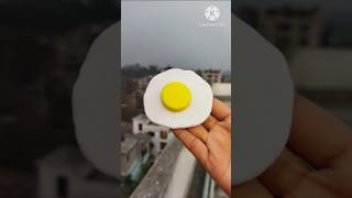 DIY idea 💡 ভাইরাল ক্লে দিয়ে সহজে ডিম পোচ তৈরি করলাম☺️#diy #shortvideo #youtubeshorts