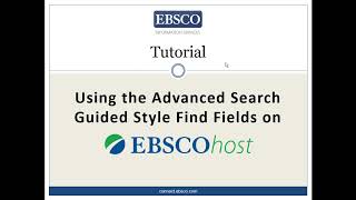 EBSCOhost Advanced Search (Hebrew)