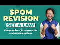 Compromise, Arrangement and Amalgamation   SPOM Set A Law Revision CA Final by Shubham Singhal |