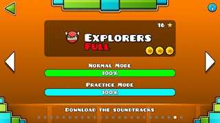 ''Explorers'' Full Version | Geometry Dash 2.2