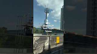 Sky 2024.11.29台灣新北市的天空#2，New Taipei Taiwan 。拍攝地點：北上的台灣高鐵上