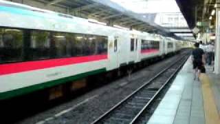 快速南三陸4号（回）　仙台駅発　2010年7月26日撮影