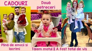 Două petreceri / Cadouri / Emoții și lacrimi / Am tăiat moțul 🥳