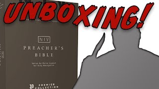 Zondervan NIV Preacher's Bible (Verse-by-Verse) Premier Collection - Unboxing