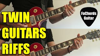 How To Play Twin Guitars | Harmonization in Thirds