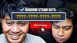 Nyobain Beli GAME RANDOM di PC ft.@Sidaivan-Live - Gacha Game Steam 22