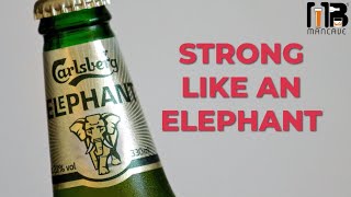 Carlsberg Elephant Strong Beer Review in Hindi | #BeerThursday