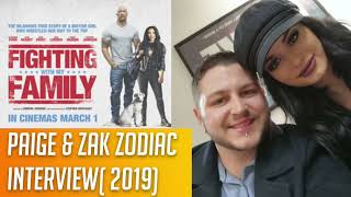 Paige \u0026 Zak Zodiac Interview | Wrestling with The Champ