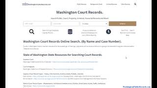 Washington Vital Records (Birth, Death, Marriage, Divorce, Genealogy Search Online).