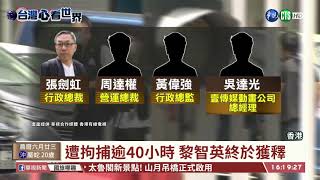 【台語新聞】黎智英今凌晨交保 港民警署外聲援 | 華視新聞 20200812