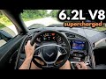 *BRUTAL* C7 Corvette Z06 Downshifts | POV Drive