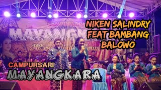 Tingkah Lucu Niken Salindry Feat Bambang Balowo Bikin Penonton Ngakak!! Campursari MAYANGKARA