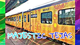 MAJESTIC TEJAS EXPRESS KONKAN RAILWAY 😍😎