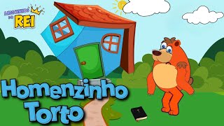 Homenzinho Torto | Música Infantil Gospel | Desenho Animado |Amiguinhos do Rei