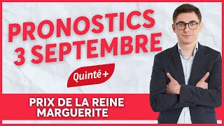 PRONOSTICS QUINTÉ+ 3 SEPTEMBRE 2023 | Faites le papier avec...