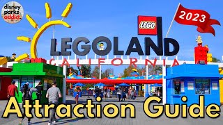 LEGOLAND California ATTRACTION GUIDE - 2023 - All Rides & Shows