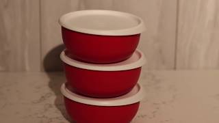 Tupperware One Touch Bowls