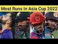 Most Runs In Asia Cup 2022 🏆 Top 10 Batsman 🔥 #shorts #viratkohli #rohitsharma #klrahul