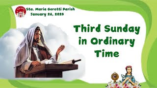 January 26, 2025 / Third Sunday in Ordinary Time