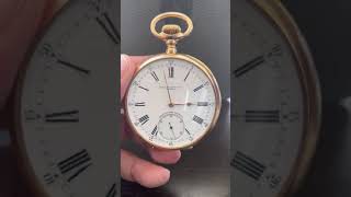 1910s - Patek Philippe Gondolo 18k rose gold pocket watch