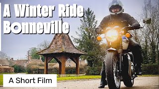 A Winter Ride | Bonneville | POV Pure Sounds | Flat Battery