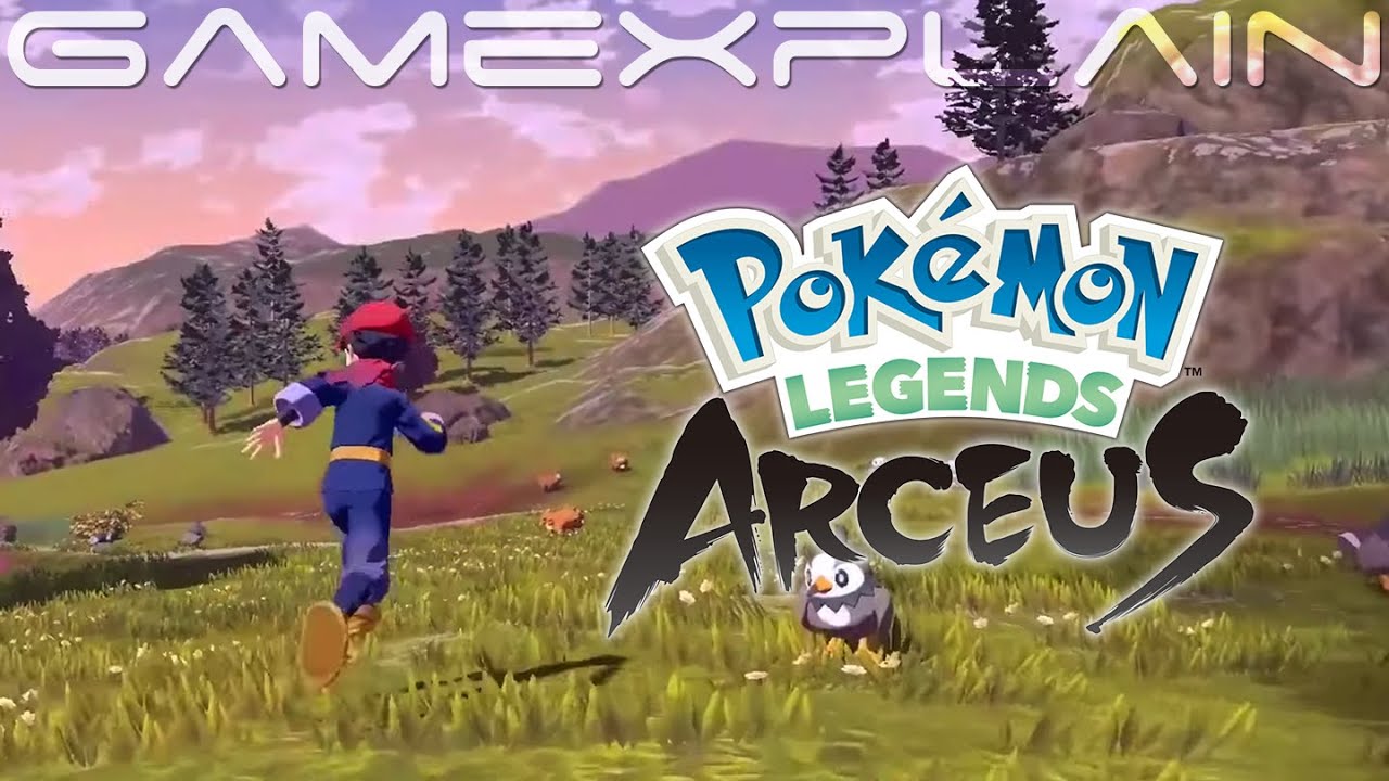 Pokémon Legends Arceus Gameplay Overview! (Nintendo Switch) - YouTube