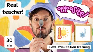 E3: Hope - Learn Weather + Opposite Words with Mr Garrett - Kids Video - Preschool/Toddler Learning