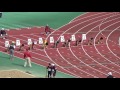 ⑥【中学女子100ｍ 決勝b】博多の森カーニバル2015