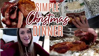 SIMPLE LITTLE CHRISTMAS DINNER | Cook Clean And Repeat