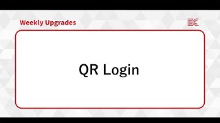 [ECOUNT Weekly Upgrades] QR Login