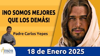 Evangelio De Hoy Sábado 18 de Enero 2025 #PadreCarlosYepes l San Marcos 2,13-17 l Misa