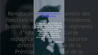 PRÉSIDENCE DE LA RÉPUBLIQUE: Remplacement de...  #branco2027 #juanbranco #branco