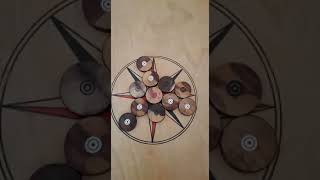 how to set  carrom  goti in carrom board