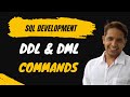 SQL Development Crash Course | Day 8: DDL and DML Commands in SQL