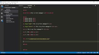 Basic HTML tutorial 2 (Adding Image & Formatting Text in Paragraph)