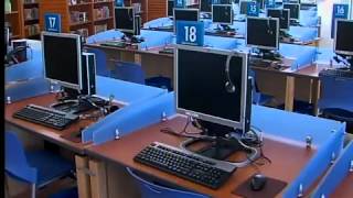 New county library in Warrensville Heights, Ohio.