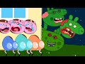 Zombie Apocalypse, Zombies Appear At The City 🧟‍♀️ | Peppa Pig Funny Animation